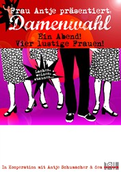 Plakat Damenwahl